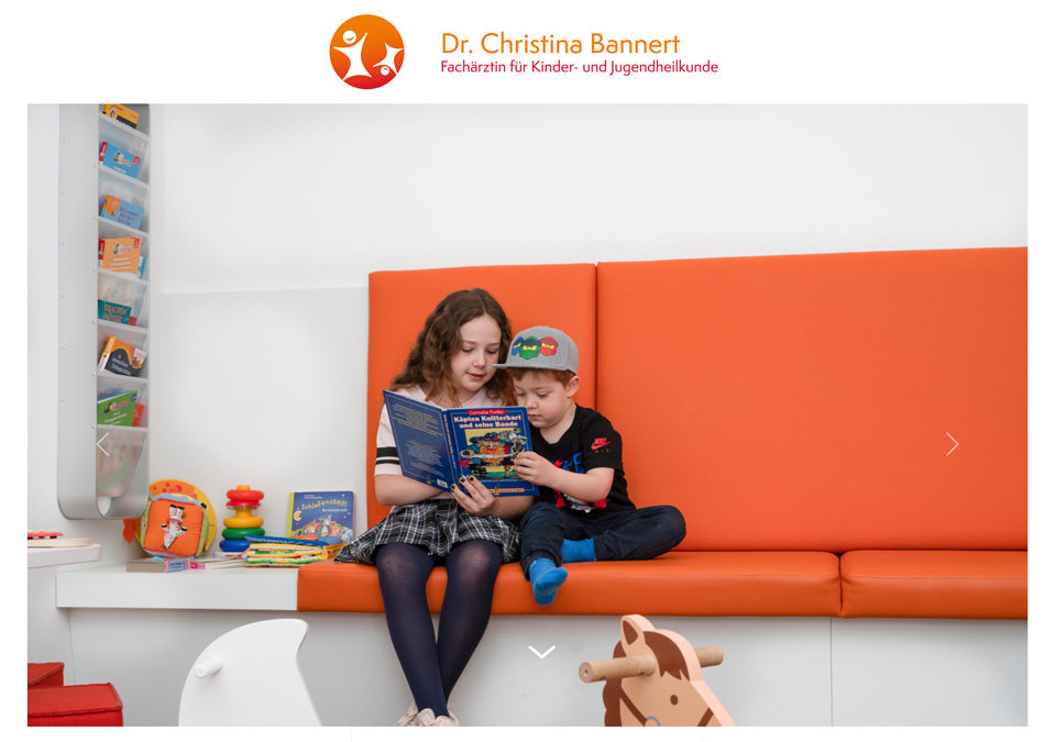 Die Website von Kinderärztin Dr. Christina Bannert